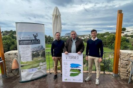 Benissa presenta la V edición del torneo de golf “La Marina de Ifach”