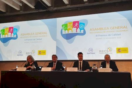 Villar asiste a la Asamblea General de la Red Española de Ciudades Saludables, formada por 253 entidades locales y dos diputaciones