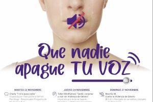 San Antonio de Benagéber conmemora el Día Internacional contra la Violencia de Género