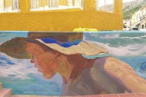 Villena se adelante al ‘Año Sorolla 2023’ que conmemora el centenario de su muerte con un mural exterior en honor al pintor valenciano