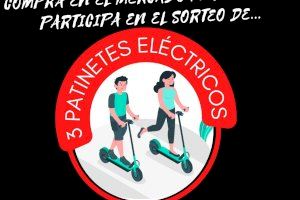 El Black Friday llega al Mercado Municipal l’Almara con el sorteo de tres patinetes eléctricos