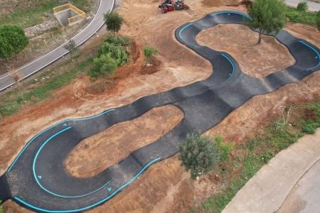 Betxí construye un pump track para los jóvenes y adolescentes