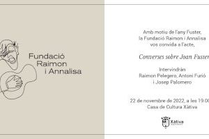 Raimon, Antoni Furió i Josep Palomero conversaran demà a la Casa de Cultura sobre la figura de l’escriptor Joan Fuster