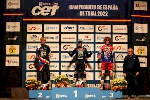 Marcos Combarro se proclama campeón de España de Trial en cadete 125 cc