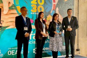 La Diputació recibe un reconocimiento en la Cumbre Internacional ODS