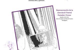 Burjassot acoge la representación de “Mírate en el espejo”, protagonizado por la Associació Teatral Paraules i Dones