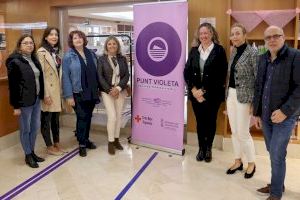 Benidorm inaugura un nuevo punto violeta en la Biblioteca Municipal