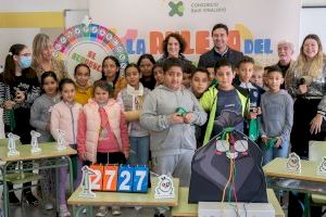 El Consorcio Baix Vinalopó inaugura el concurso escolar La Ruleta del Reciclaje en Crevillent