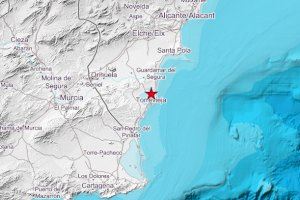 El sur de Alicante registra un terremoto de 2,2 grados