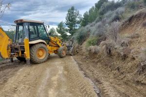 L'Ajuntament de Xert recupera infraestructures, camins i accessos afectats per les últimes pluges i continua treballant sense descans
