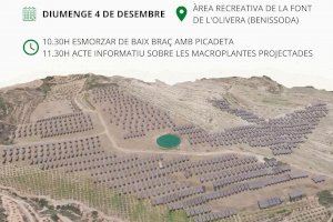 Els ajuntaments de Castelló de Rugat i Albaida es canvien de postura i obren noves vies d’oposició als macroprojectes fotovoltaics