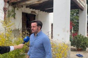 Ruz (PP): “PSOE y Compromís incumplen su palabra de rehabilitar la Casa de la Virgen”