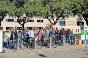 Entrega de Bonos BiciElx a la comunidad universitaria de la UMH