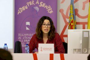 Aitana Mas: “Desde el Consell invitamos a toda la sociedad valenciana a alzar la voz contra la violencia machista”