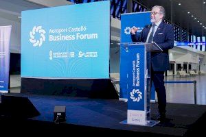 Martí destaca l'aposta per l'aeroport com a infraestructura clau per al turisme de Castelló i el desenvolupament industrial de la comarca