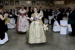 Burriana rinde homenaje a la Reina Fallera con la cena de gala