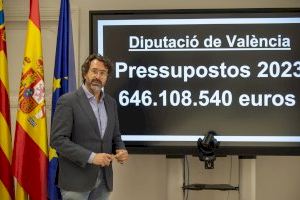 La Diputació de Valencia presenta un presupuesto récord en inversión directa en los ayuntamientos