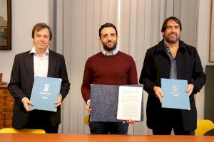 El Ayuntamiento de Sagunto firma un acuerdo de colaboración con las empresas Quimi Romar y Gazaley Project