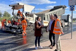 El Ayuntamiento de la Vall d’Uixó destina 220.000 euros al Plan de Asfaltado para mejorar los accesos a la ciudad