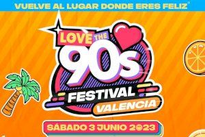 El fenómeno musical Love the 90's aterriza este 2023 en Valencia en formato festival