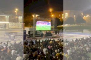 La UJI prohíbe ahora instalar una pantalla gigante para ver el partido de España