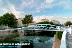 El Ayuntamiento Xàbia define las bases del nuevo puente de la calle Génova