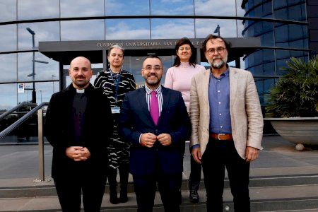 Benlloch se reúne con el director de la Universidad CEU Cardenal Herrera de Castellón para reforzar vínculos de colaboración