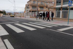 El Ayuntamiento de Mutxamel invierte 270.000 euros en el asfaltado de dos calles de la urbanización La Huerta