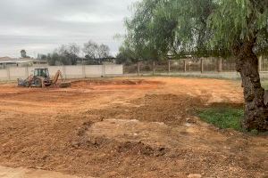 Arrancan las obras de reurbanización de la parte nueva del Cementerio Municipal de Buñol