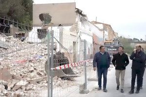 Ontinyent inicia la demolició del primer grup de vivendes de la Cantereria