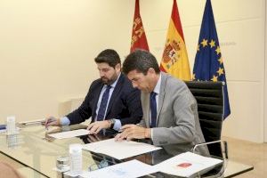La Diputación de Alicante y el Gobierno de Murcia acuerdan una estrategia conjunta de defensa jurídica y técnica del trasvase Tajo-Segura