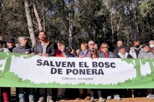 EUPV se une a la Comisión Ciudadana “Salvem el Bosc de Ponera” y exige paralizar el Plan Especial de ampliación del Colegio S. Vte Ferrer