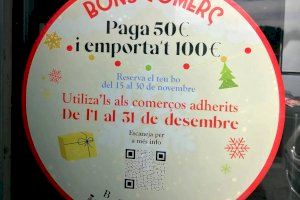 Benissa ya tiene en marcha su campaña de Bonos Comercio especiales para Navidad