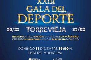Este domingo el teatro municipal acoge la XXIII Gala del Deporte de Torrevieja