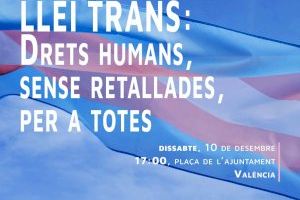 LGTBI+ i Trans valencianes se sumaran a la convocatòria unitària estatal el 10-D per a exigir drets humans sense retallades