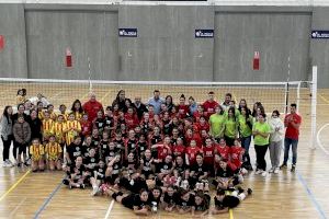 200 deportistas en el Torneo Comarcal Diputación de Minivoley