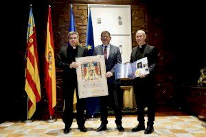 Los representantes de la Basílica mantienen un encuentro con Ximo Puig con motivo del Año Jubilar del Centenario de la Coronación
