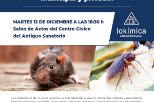 El Ayuntamiento de Sagunto organiza una charla informativa sobre el control de plagas