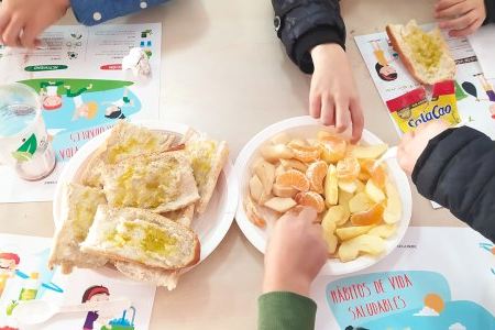 Unos 200 escolares disfrutaron de los Desayunos Saludables del Ayuntamiento de Segorbe