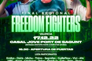 El 17 de diciembre el Casal Jove del Port acoge la final de la zona de Valencia de Freedom Fighters