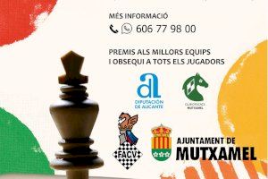 Mutxamel acoge el sábado 17 un campeonato nacional de ajedrez sub-8