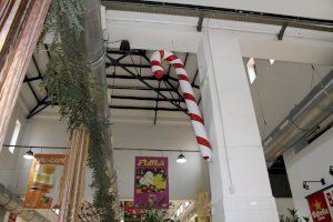 La Diputació d’Alacant finança parcialment la decoració nadalenca del Mercat de Dénia amb una subvenció de 6.435 euros