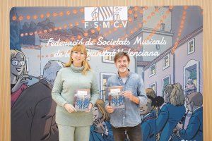 La FSMCV i Paco Roca presenten 'La família musical', el primer número de la col·lecció 'Les societats musicals en clau de còmic'