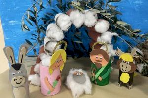 El col·legi Salesians de Borriana celebra el Nadal amb un Betlem Vivent