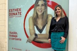 La candidata socialista a la Alcaldía de Sant Joan, Esther Donate, inaugura la nueva Casa del Pueblo