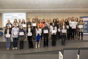 El Aula Fundación Banco Sabadell de Promoción del Talento premia al estudiantado excelente de la Universitat Jaume I