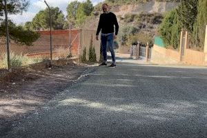Petrer mejora varios tramos de caminos rurales en Caprala, Ginebre, l’Almadraba y Aiguarrius por importe de 43.150 €