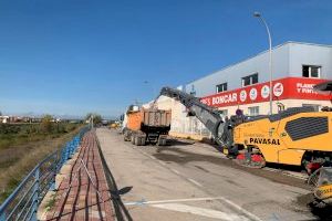 Empiezan las obras de mejora y modernización del área industrial de Bonrepòs i Mirambell
