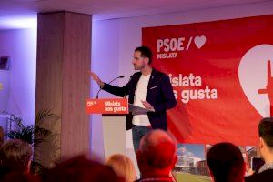El PSOE de Mislata recuperó el tradicional ágape navideño ante más de 500 representantes del tejido cívico