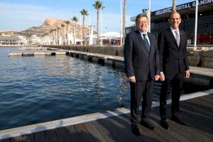 Ximo Puig destaca que la Ocean Race sitúa a Alicante como capital mundial de la náutica